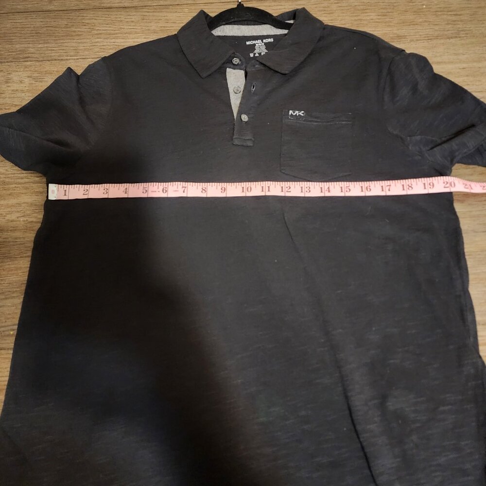 Michael Kors Men's Polo Pocketed with Embroidered Logo NWOT Black Med - Picture 7 of 7
